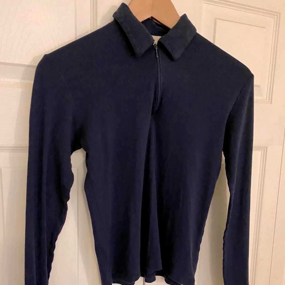J Crew zippered Top
